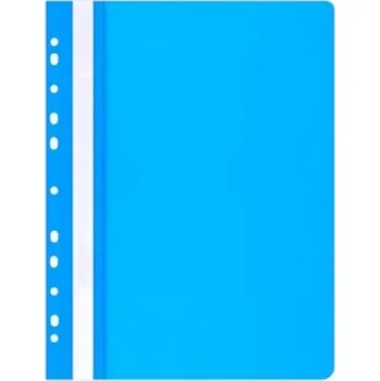 PVC ŠANON A4 S EURO DĚROVÁNÍM PANTA PLAST MODRÝ 1 KS 0413-0019-03