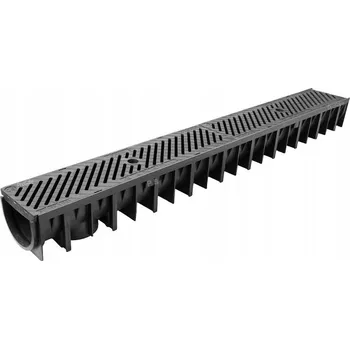 Odvodňovací žlab Lineární odvodnění 100 cm do garáže B125 polyamidový odtok AXHELL ForU70