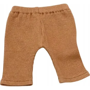 Doplněk pro panenku Oblečení pro panenky Baby Born 42-43 cm – legíny, skořicová barva