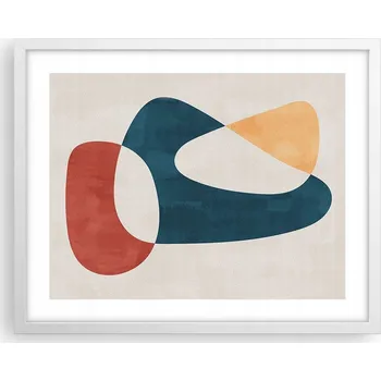 Obraz Obraz plakát na zeď v bílém rámu 50x40 cm, foto plakáty do obýváku