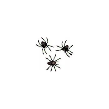 Party dekorace Pavouk Amscan 6,5 x 4,5 cm 8 ks