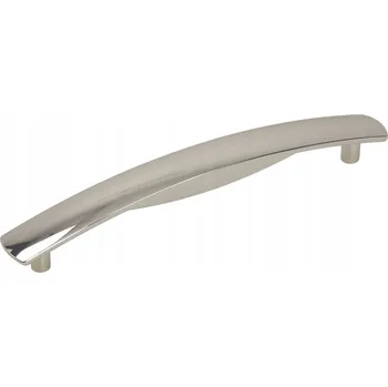 Nábytkové kování Nábytková úchytka klasická stříbrná lesklá 19,2 x 2,2 x 3 cm