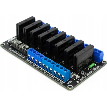 Relé Relé MSALAMON SSR relé modul 8 kanálů 5V High trig