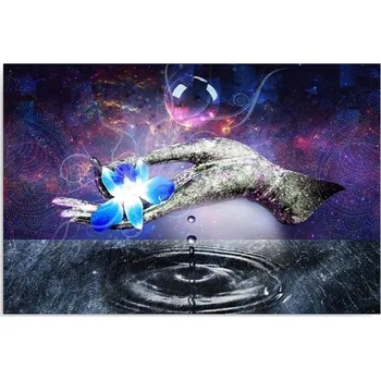 Obraz Obraz na plátně - Canvas, Květ v dlani 40x30