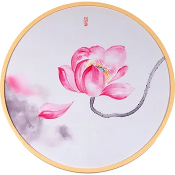 Obraz Obraz v rámu, Asie, Růžový lotos