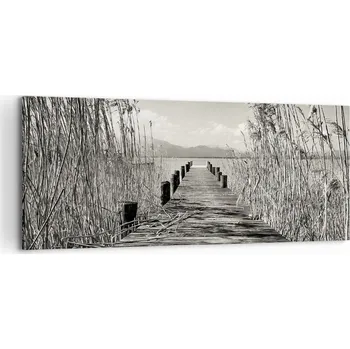 Obraz Foto obraz na plátně 100x40 krajina obývací pokoj ložnice na zeď velký