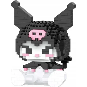 ostatní stavebnice Stavebnice Hello Kitty Kočka Figurka Kuromi Velký Box