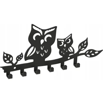 Věšák Šatní ramínko kovový Domer černý