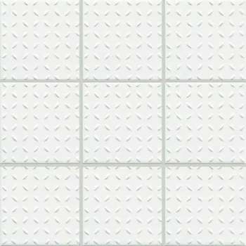 Dlažba Dlažba Rako Pool 10×10 cm bílá matná GRH0K223