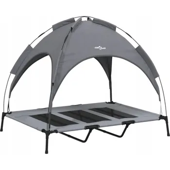 Pelíšek pro psa VidaXL pelíšek pro psy šedý 122 cm x 93 cm