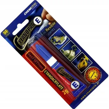 Průmyslové lepidlo Klej Elastyczny Rychlé Kyanoakrylátové lepidlo E 2G Pro