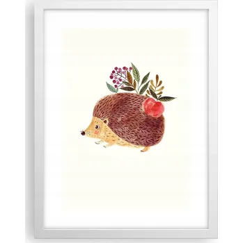 Obraz Obraz plakát v bílém rámu do obýváku 30x40 jež foto plakáty na zeď