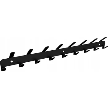 Věšák Šatní ramínko kovový MT3CH černý