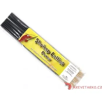 Krmivo pro rybičky Shrimp Lollies Power včelý pyl 10ks (+ podstavec zdarma)