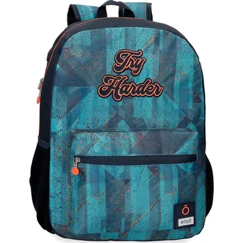 Školní batoh vícekomorový Joumma Bags modrý, růžový