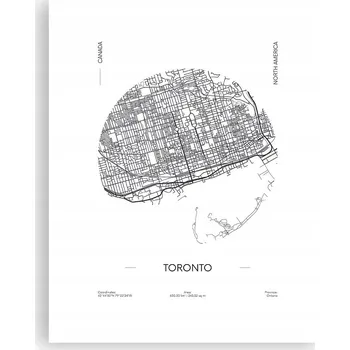 Obraz Obraz plakát na zeď bez rámu 40x50 mapa foto plakáty do obýváku ložnice