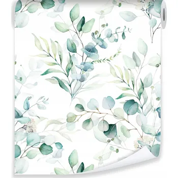 Tapeta LISTY 3D ZELENÁ Vliesová Tapeta na Zeď