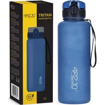 Láhev na vodu z tritanu 4FIZJO 1 l - modrá