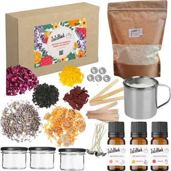 kreativní sada Sada na výrobu sójových svíček ZoZoBlask pro děti od 10 let