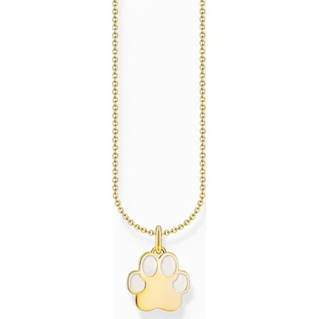 Hodinky Thomas Sabo KE2266-427-14-L45V Gold-plated chain w. paw pendant