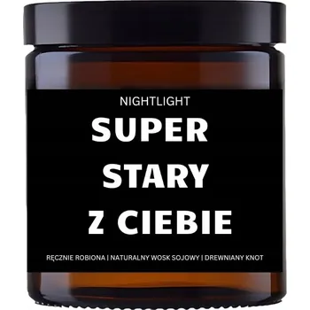 Svíčka Sójová vonná svíčka Káva Night Light 1 ks