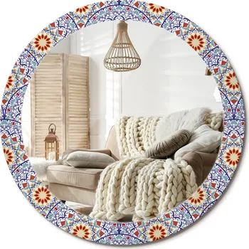 Zrcadlo Zrcadlo Prismalumino nástěnné kulaté 800 x 800 mm