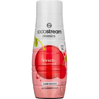 Příprava sody Sirup koncentrát SodaStream višeň bez cukru 440 ml pro výrobník sody