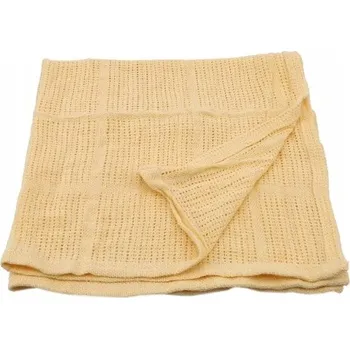 Dětská deka Dětská deka 100 x 75 cm, odstíny žluté a zlaté