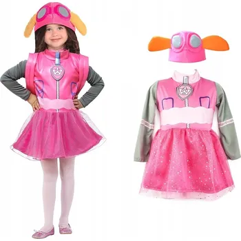 Karnevalový kostým Kostým Skye pro děti Velikost: S 4 - 6 let (105 - 120)