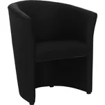 Křeslo CUBA - černá ekokůže - SLEVA 3% s kodem radost25