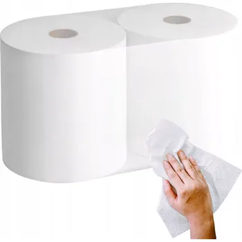 Utěrka Čisticí Utěrka celulózový 2-vrstvý bílý 2x200 m