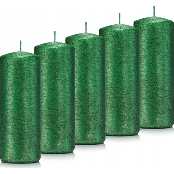 Svíčka Tradiční parafínová svíčka bez vůně Drobo 5 ks