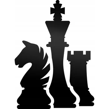 GAMBLER PĚŠCI SZACHY reflexní nálepka na auto