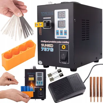 IP kamera IMPULZNÍ SVAŘOVACÍ ZAŘÍZENÍ / BODOVÁ SVAŘEČKA BATERIÍ A AKUMULÁTORŮ SUNKKO 737G