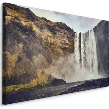 Obraz Obraz do Jídelny Vodopád PŘÍRODA Krajina 3D 30x20