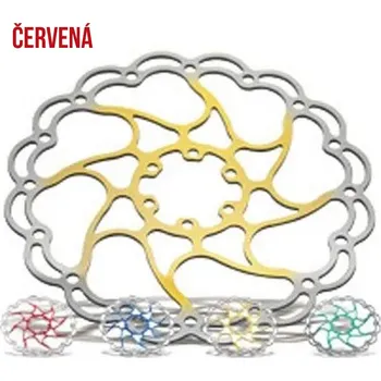 Brzda na kolo Brzdový kotouč - ALLIGATOR HK-R23 203mm - červená