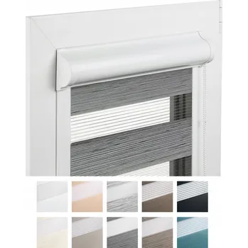 Roleta Roleta Den a Noc PREMIUM v kazetě s vodícími lištami 79x150 ZEBRA