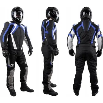 Moto bunda BUNDA S HRBEM + KALHOTY KOMPLET TEXTILNÍ KOM026 S