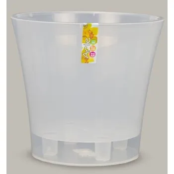 Obal na květináč Santino Květináč ARTE samozavlažovací 0,6l transparentní