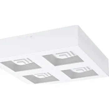 Stropní Svítidlo Eglo čtvercová 27 x 27 cm bílá