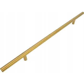 Nábytkové kování Nábytková úchytka Reling 256 mm zlatá Kovová úchytka na skříňky
