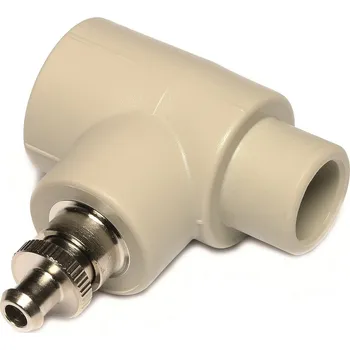 Vodovodní potrubí Nátrubek s výpustným ventilkem Wavin PPR-CT d32 vnitřní/vnější