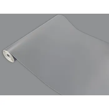 Tapeta Dekorační Nábytková Fólie Samolepicí Šedá Matná Role Šířka 45cm Udělej Si Sám