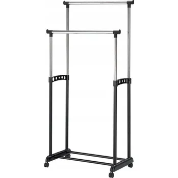 Věšák Stojací věšák kovový Signal černý