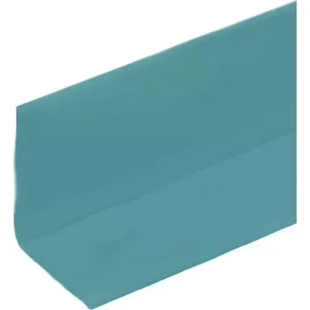 Podlahová lišta Zelená plastová (PVC) soklová lišta F716 - délka 40 m, šířka 3 cm, výška 3 cm