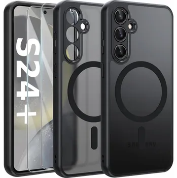 Pouzdro na mobilní telefon Zadní Kryt Nela-Styl pro Samsung Galaxy S24+ černý