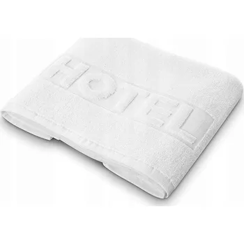 Ručník RUČNÍK HOTELOVÝ 50x100cm, VÝŠIVKA, 500g/m2 - BÍLÝ