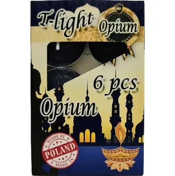 Svíčka Čajová svíčka Opium Adpal 6 ks