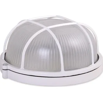 Nástěnné svítidlo Hliníkové kanálové svítidlo 100W kulaté s mřížkou