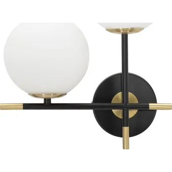 Nástěnné svítidlo Nástěnná lampa se 2 koulemi DARKY